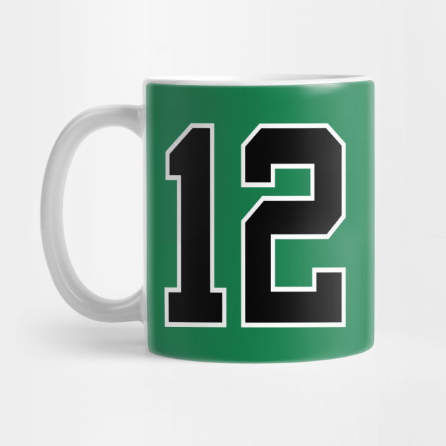 Number 12 - 12th - Mug | TeePublic